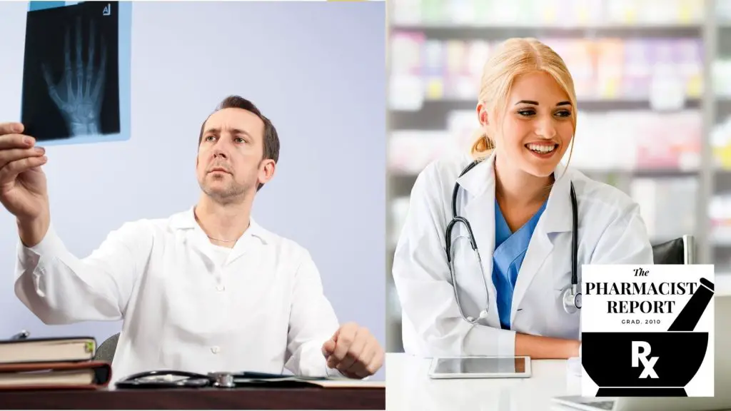 Radiographer vs Pharmacist